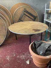 66 in round folding table
