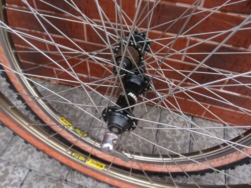 Set ruote mtb 26 in Mavic 230 TIB Shimano Deore LX FH-M563 HB-M563 iRC - Foto 9 di 23