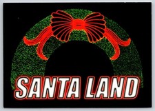 Continental Postcard Santa Land The Magic Forest Lindale Tyler TX Texas 2000