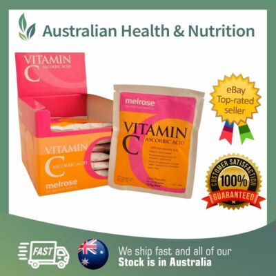 MELROSE VITAMIN C POWDER IMMUNE SUPPORT // CHOOSE VARIETY + FREE SAME DAY POST