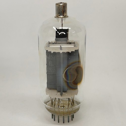 (1) Tested Unbranded 6JS6C Tube 6JS6 C Vintage Beam Power Vacuum Tube ...