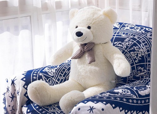 YunNasi Giant Teddy Bear 120cm XXL large Stuffed Animals Plush Toy Gift for Chil - Picture 5 of 12