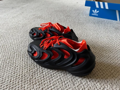 Size 9.5 - adidas adiFOM Q Black Imperial Orange