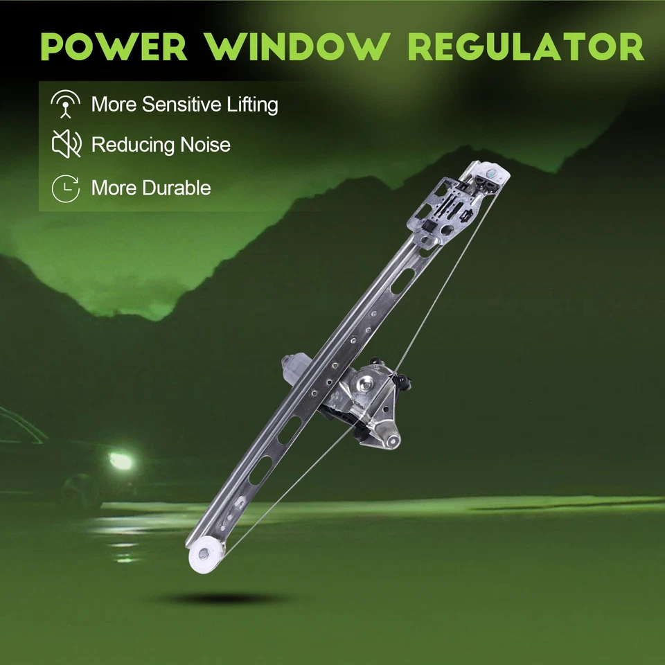 Regulador de ventana eléctrica trasero derecho para Mercedes Benz ML320 ML430 ML500 ML55 con motor Foto 3 de 4