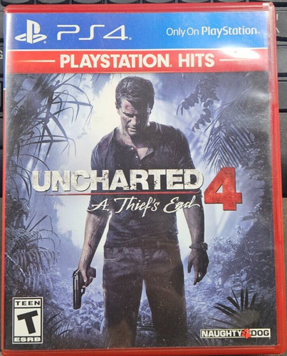 Uncharted 4: A Thief's End (Greatest Hits Edition PS4) PLAYSTATION 4