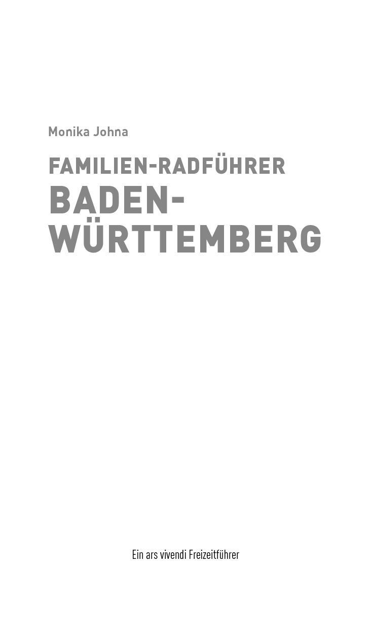 Thumbnail - Familien-radführer Baden-württemberg Monika Johna