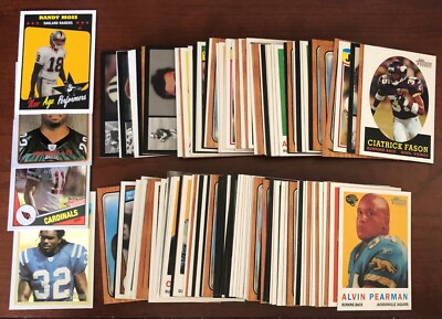 2005 Topps Heritage Football Base -Short prints - Insert -You Choose