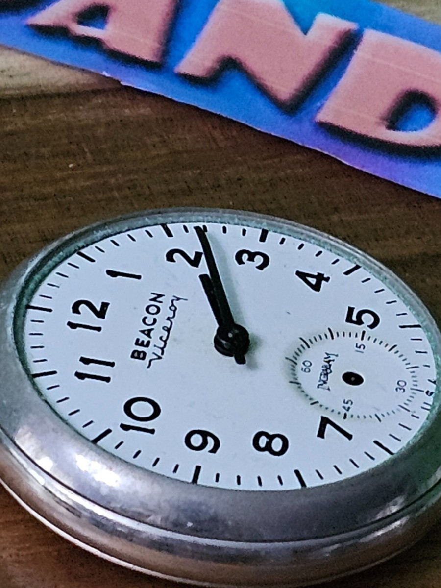 Ingraham Pocket Sun Mark St Regis Pocket Watch Vintage Beacon