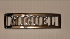 MIGUEL Custom Personalized Name Belt Buckle -Put your name or word on Buckle