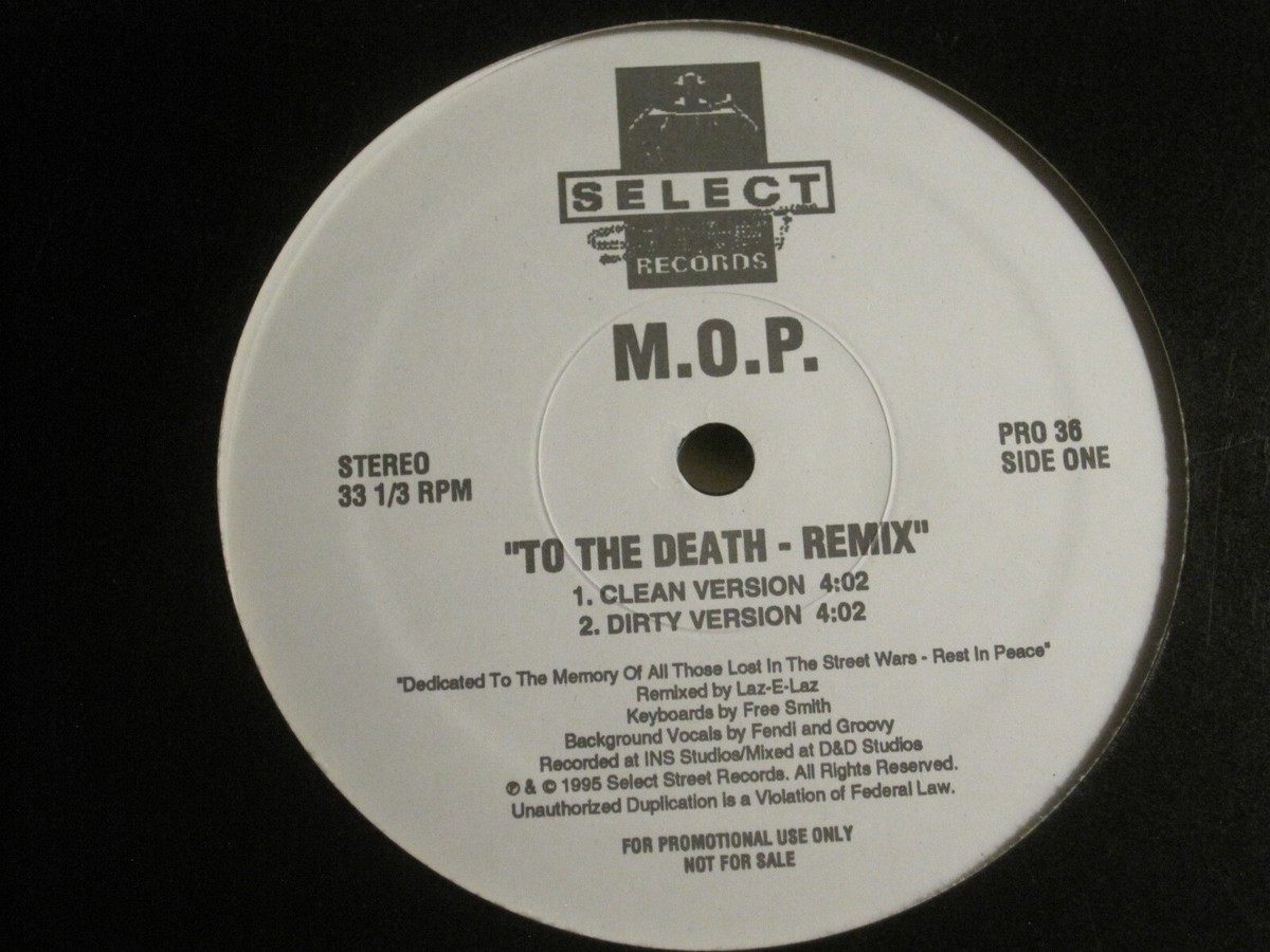M.O.P. TO THE DEATH (REMIX) 12
