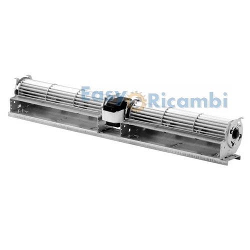 Ventilatore tangenziale doppio 2 x 270mm 645mm stufe pellet EMMEVI FERGAS 120102