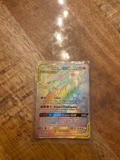 Carte Pokémon : Reshiram et Dracaufeu GX 217/214 Alliance Infaillible Française