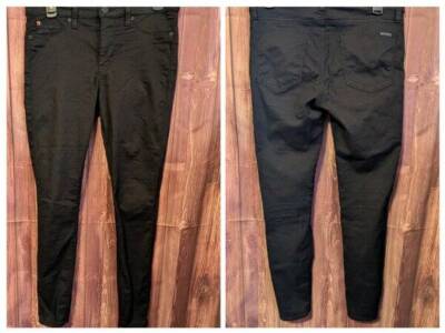 MINT Black HUDSON Nico Midrise Ankle Super Skinny SZ 30