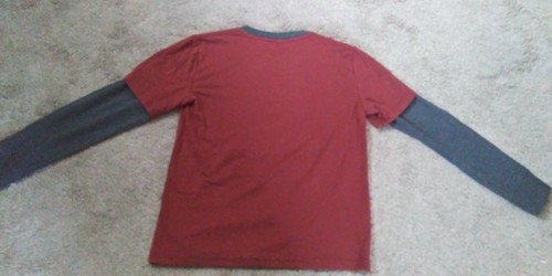 Boy's Long Sleeve Shirt * Ninja Theme Graphic Novelty T-Shirt Size Medium * NEW! - Picture 6 of 6
