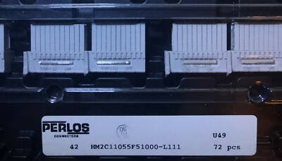 PERLOS Connector HM2C11055F51000-L111  **NEW**  Qty.1 Piece