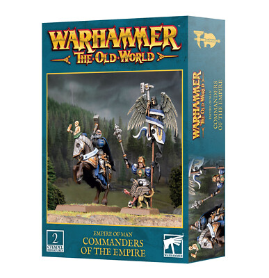 Commanders of the Empire Empire of Man Old World Warhammer Sealed