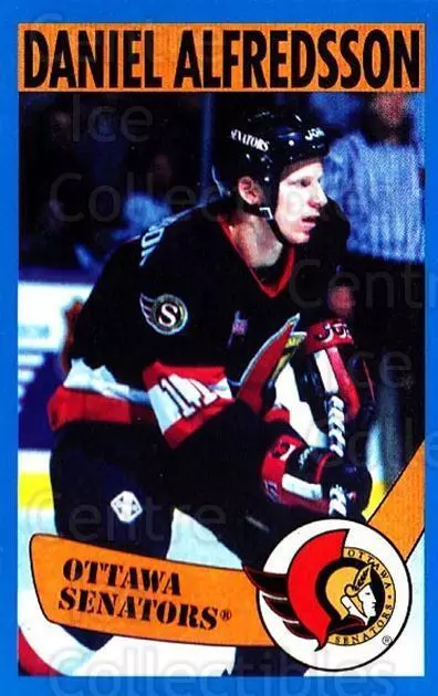 Daniel Alfredsson trading card