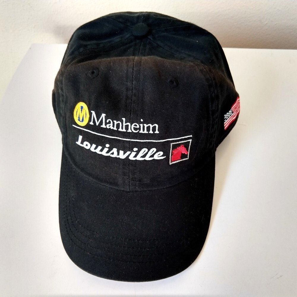 Manheim Louisville Horse Logo Baseball Cap Auto Sales eBay