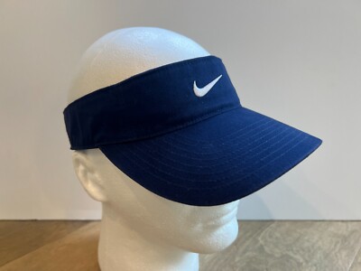 nike navy visor