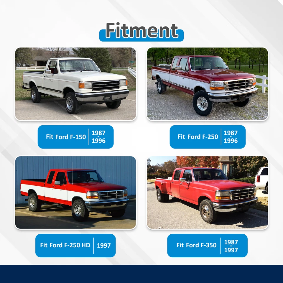 4 Pin Trailer Wiring Harness For Ford F150/ F250/ F350 1987-1993 1994 1995 1996 - Image 2 of 4