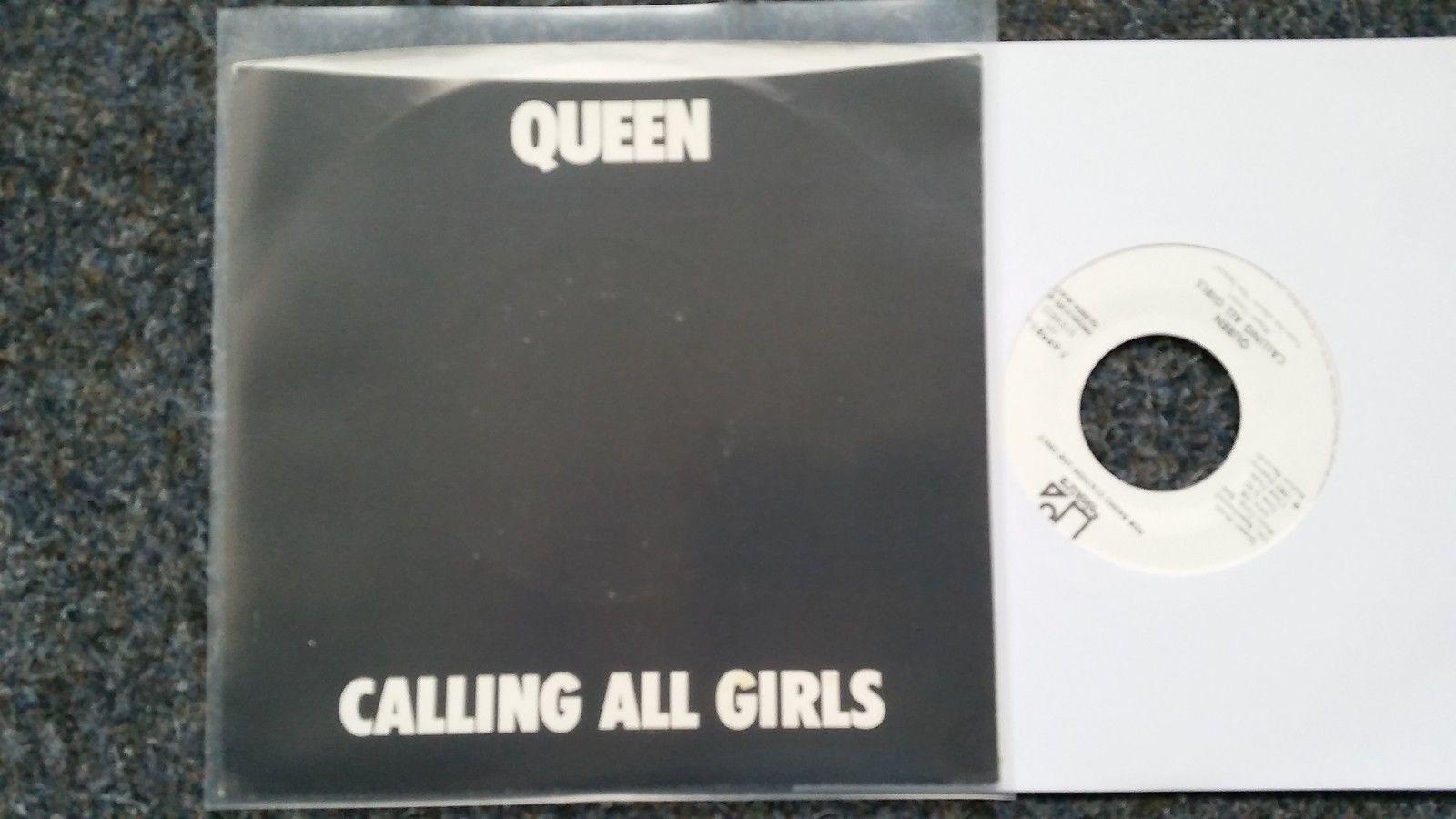 7"" Single Vinyl Queen (Freddie Mercury) - Calling all girls US PROMO WITH COVER!