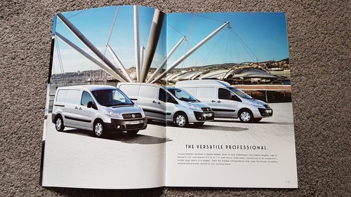 FIAT SCUDO SALES BROCHURE 2007 2008 - Picture 2 of 4
