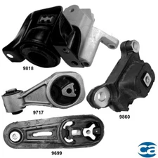 Engine Motor Mounts & Auto. Trans. Mount 4Pcs Set for Juke 11-17 AWD