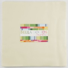 Moda Bella Solids Porcelain Junior Layer Cake 20 10" Fabric Squares 9900JLC-182