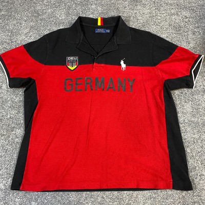 Polo Ralph Lauren polo x grand noir rouge Allemagne double face