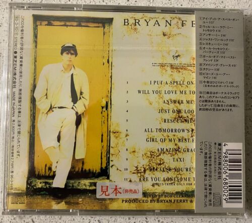Bryan Ferry - Taxi (CD) JAPAN OBI VJCP-28155 RARE Promo ** - Bild 2 von 2