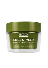 ECO Edge Styler Natural Finish Gel with Olive Oil 3 oz