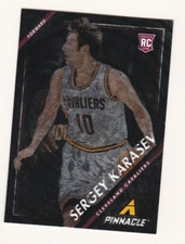 2013-14 PINNACLE Museum Collection #18 SERGEY KARASEV RC (Cavs)