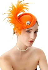 BABEYOND Tea Party Fascinator Hat for Women Kentucky Fascinators Derby Hat