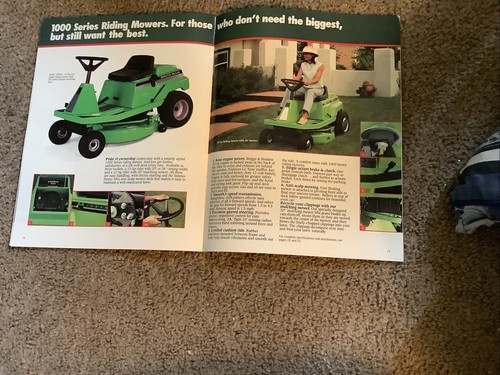 Deutz Allis Chalmers Lawn & Garden Equipment Brochure 1992 - Picture 9 of 10