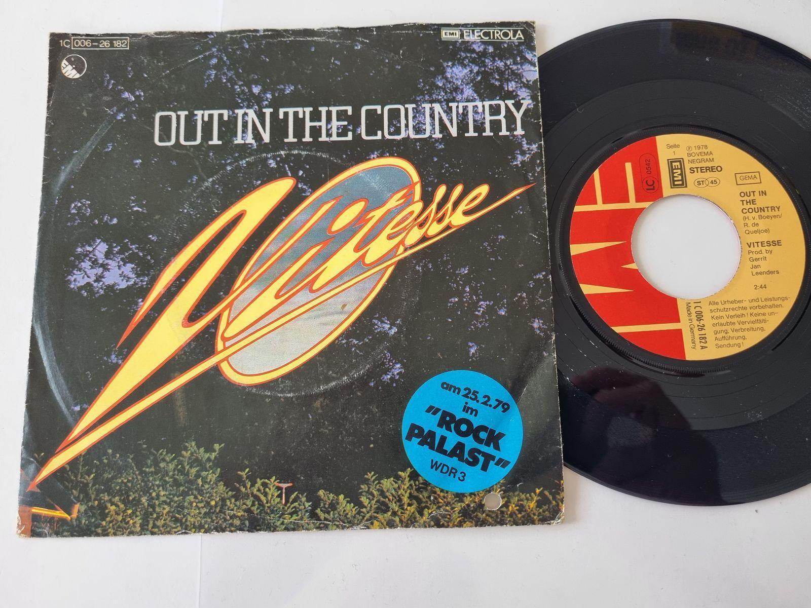 7"" Single Vitesse - Out in the country Vinyl Germany