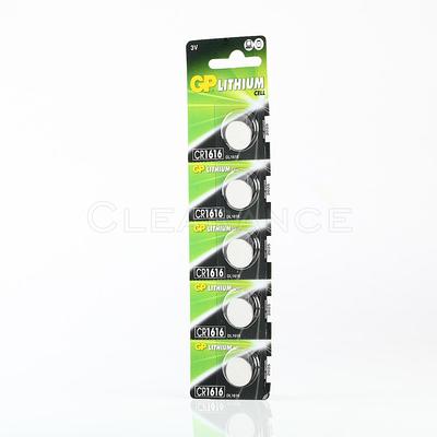 Lithium Coin Cell Batteries DL1616 1616 EXP 2028 SHIP FROM USA 5 x GP CR1616 3V 