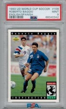 1993 Upper Deck World Cup 94 Preview English/Spanish Roberto