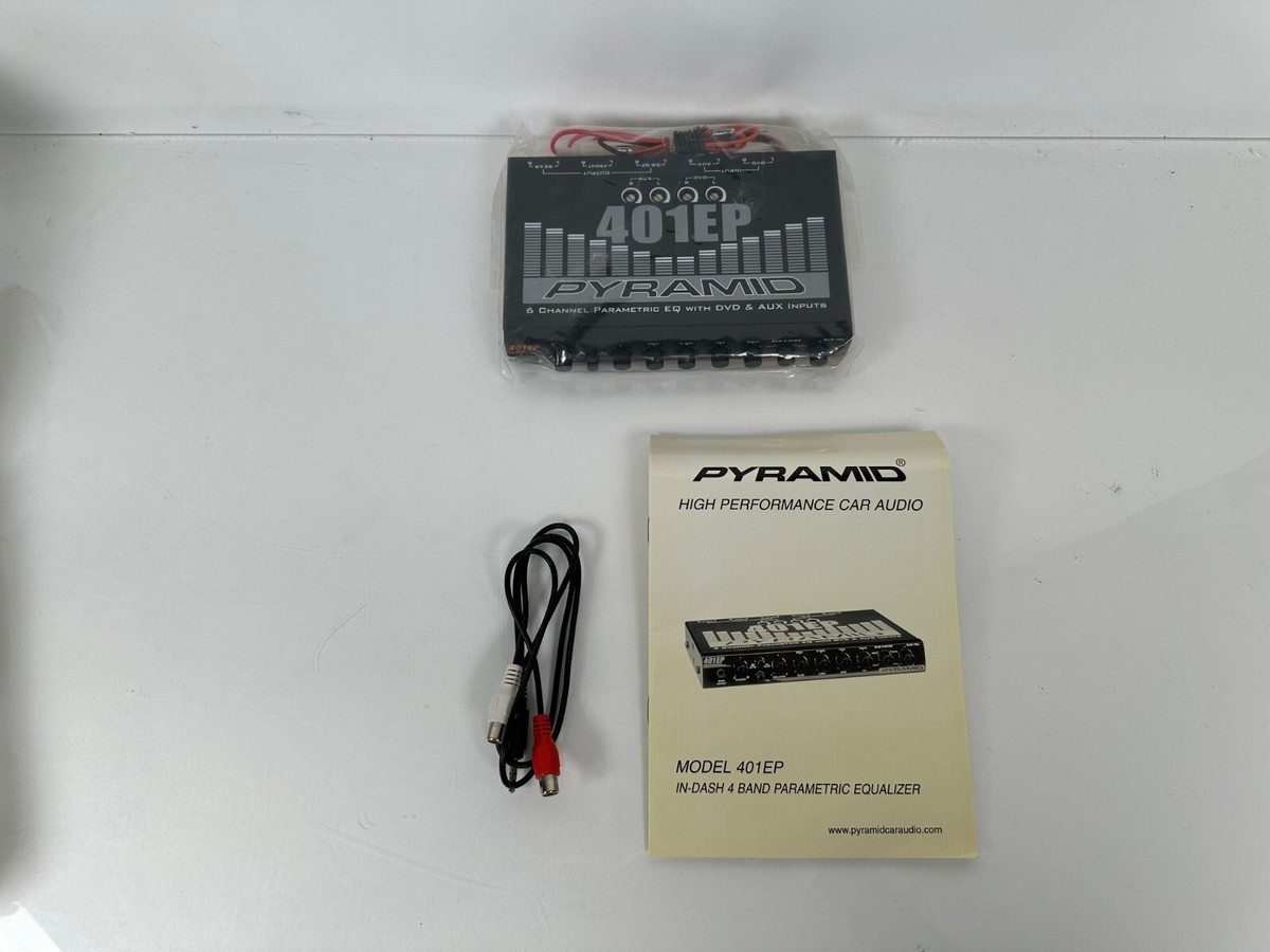 NEW) Vintage Pyramid 401-EP In-Dash 4 Band Parametric Equalizer | eBay