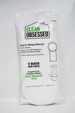 Clean Obsessed Backpack Vacuum HEPA Paper Bags CO10BG