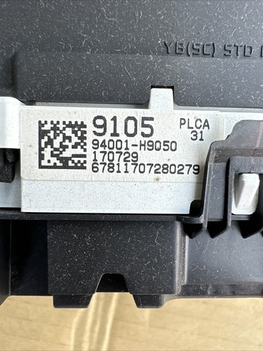 2018-2019 Kia Rio Speedometer Cluster US Market ID 94001H9050 OEM 86162 Miles!!! - Picture 7 of 8