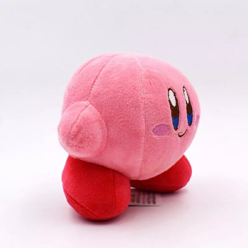 Peluche Kirby Funmo 15 Cm - Peluche Douce, Rose, Personnage De Jeu Vidéo - Cadeau Enfants/Collection