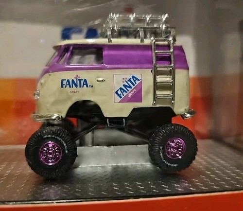 M2 Machines FANTA TW25 1960 VW TYPE 2 PICK UP 4X4 DELIVERY VAN X 3 NEW IN BOX - Picture 6 of 9
