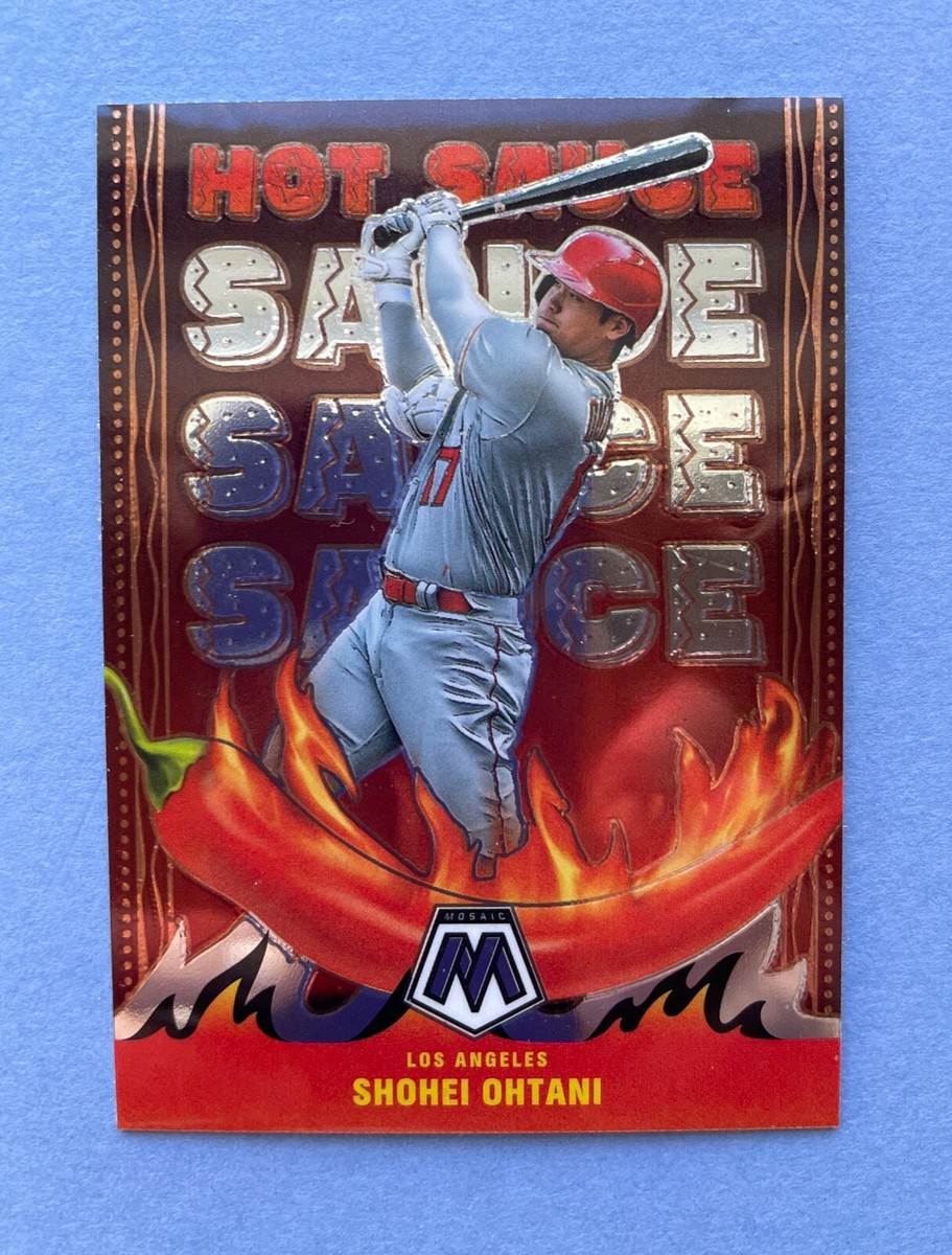 2022 Panini Mosaic Shohei Ohtani Hot Sauce #HS-6 Los Angeles