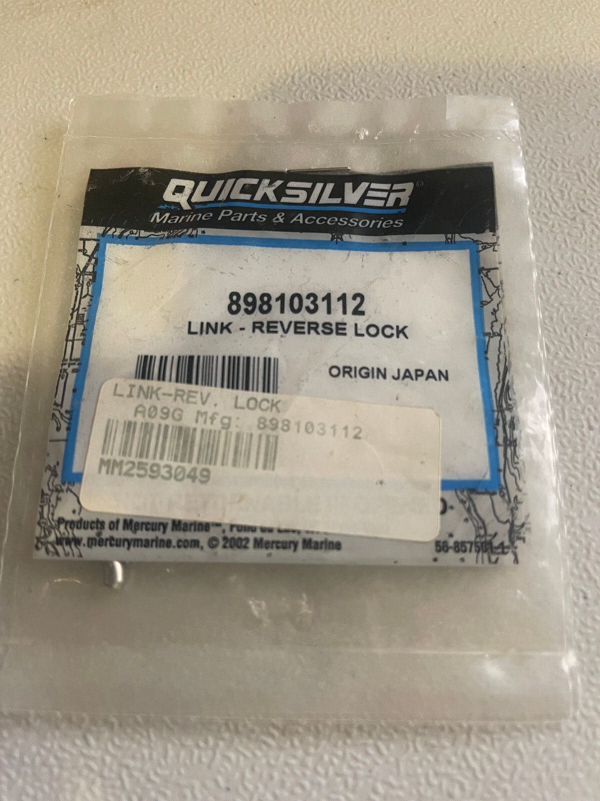 Mercury / Quicksilver OEM 898103112 Link - Reverse Lock | eBay