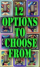 C5 Talavera Single ROCKER Mexican Amigos Pottery plate light switch cover mx  ar