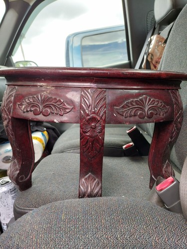 Vintage chinese Hand Carved  Tables  - Picture 11 of 12