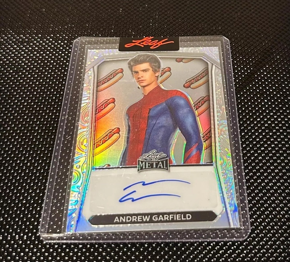 ANDREW GARFIELD 2024 LEAF METAL INDEPENDENCE DAY HOT DOG ANDREW GARFIELD 2024 LEAF METAL INDEPENDENCE DAY HOT DOG