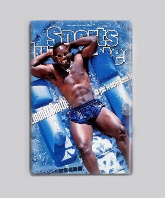 Emmitt Smith Never Seen Him Sports Illustrated 1996  2''X3'' MAGNET dallas cowboy