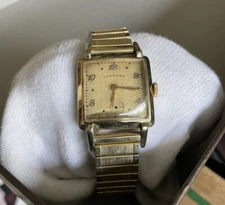 Longines Vintage 14K Gold Filled Men’s Watch Parts / Repair