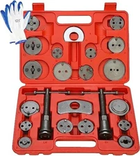 8MILELAKE Disc Brake Caliper Compressor Wind Back Tool 24pc Professional Disc